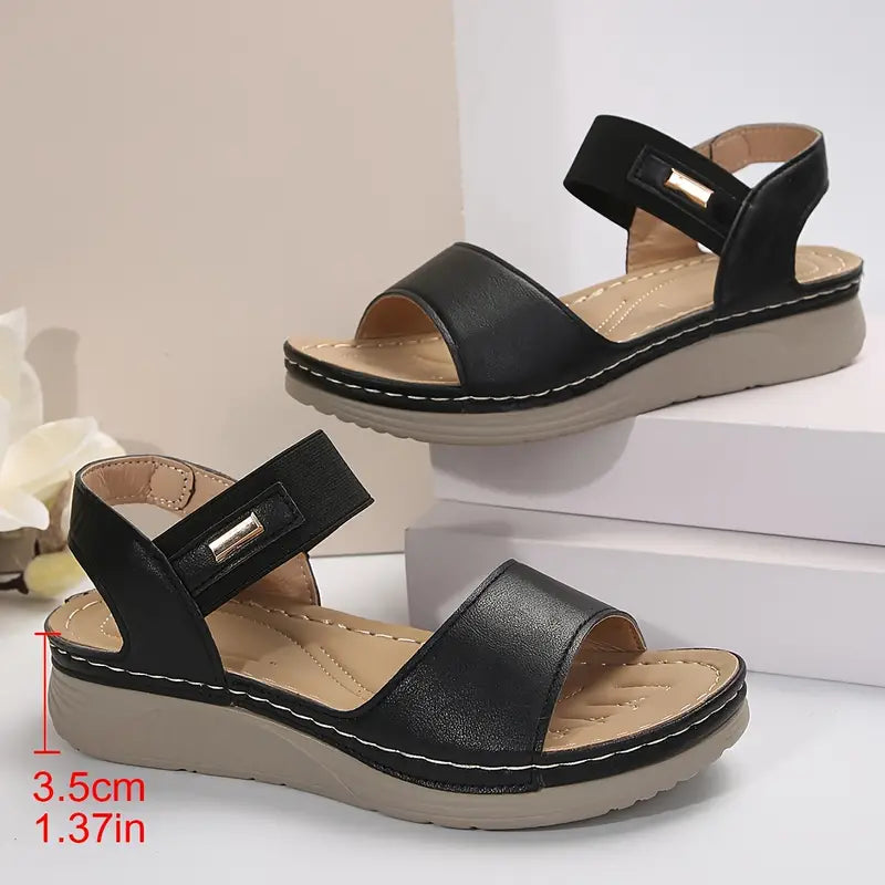 Paige | Comfort Cushioned Wedge Sandals