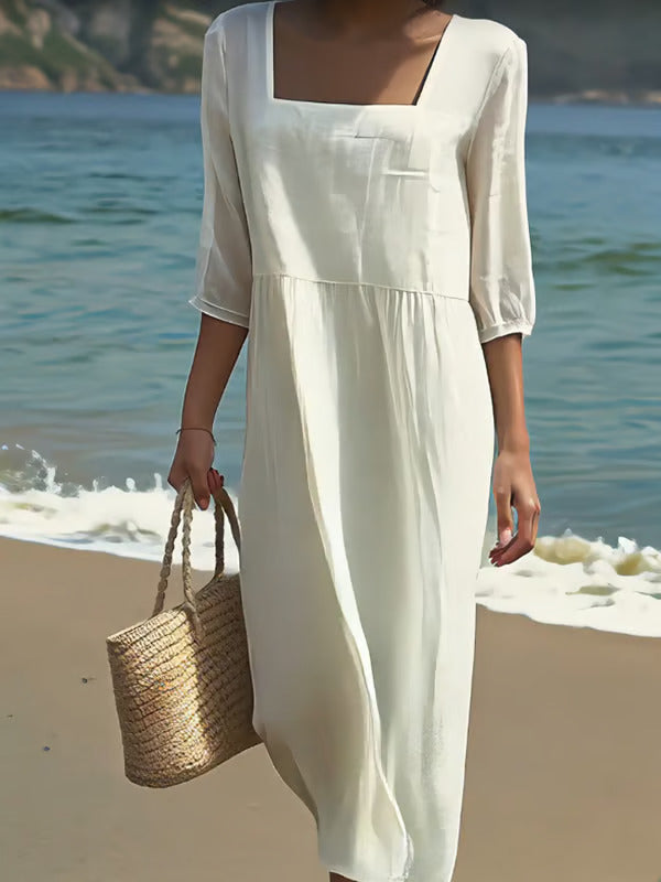 Harper | Casual Linen Dress