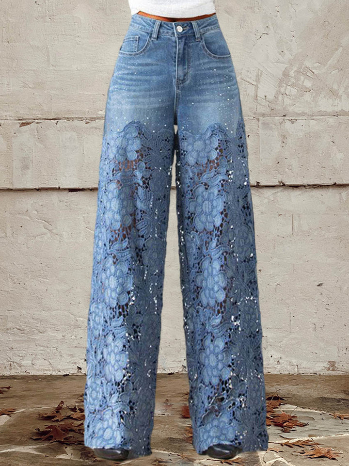 Olivia | Denim Chic Pants