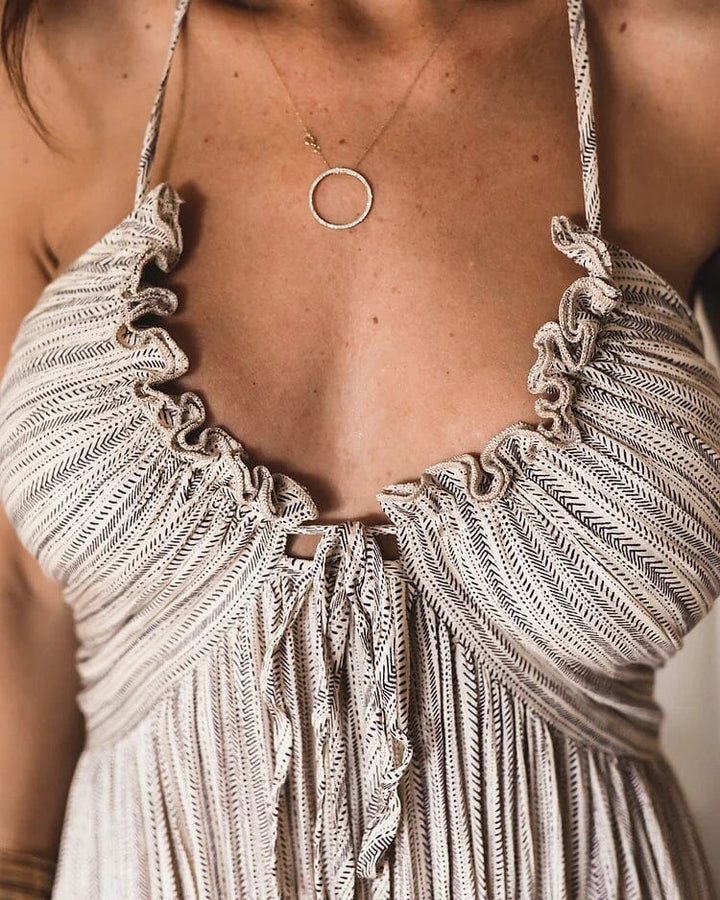 Eva | Open Back Summer Dress