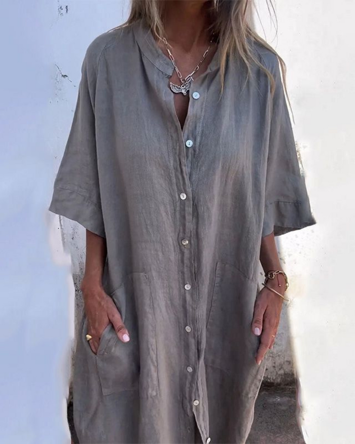 Layla | Bohemian Shirt Dress