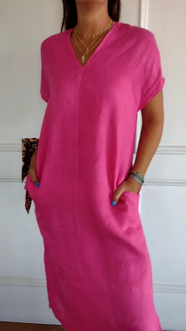 Kassandra | Casual Linen Dress