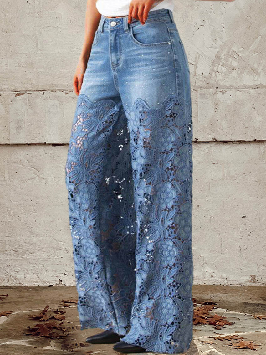 Olivia | Denim Chic Pants