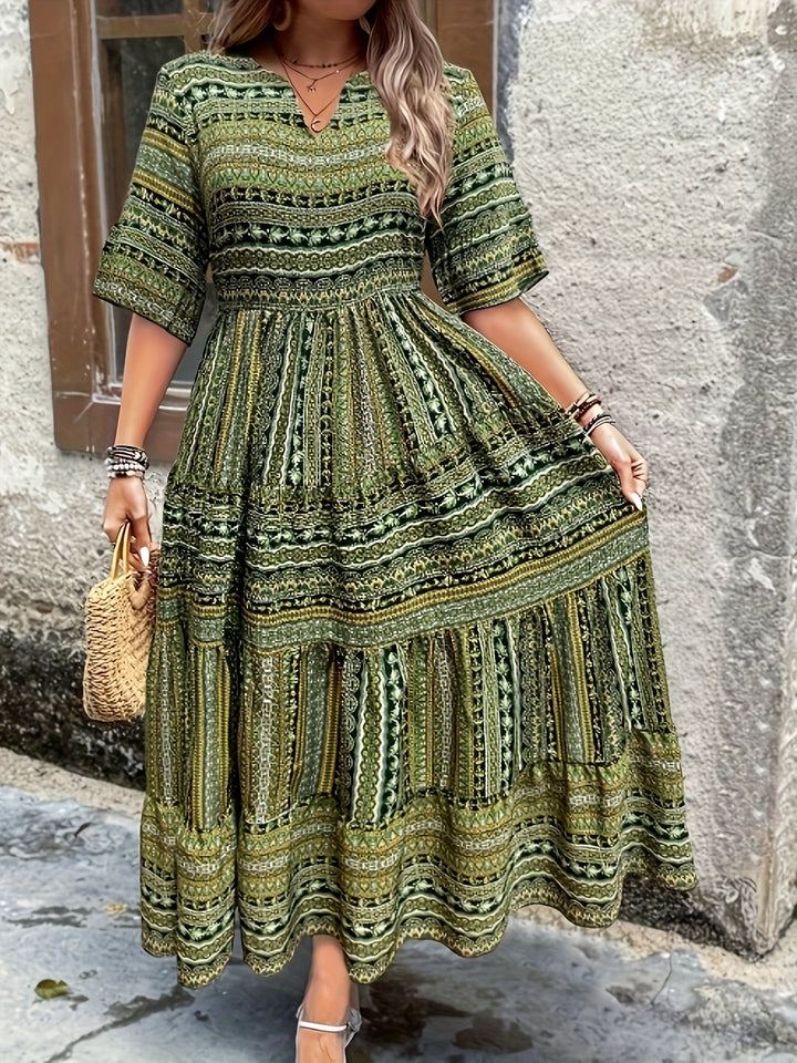 Marina | Ethnic Flowy Dress