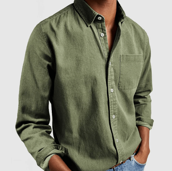 Noah | Long Sleeve Button-Up Shirt