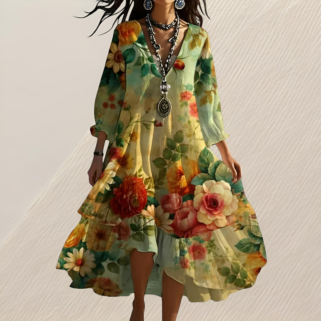 Luna | Summer Breeze Floral Dress