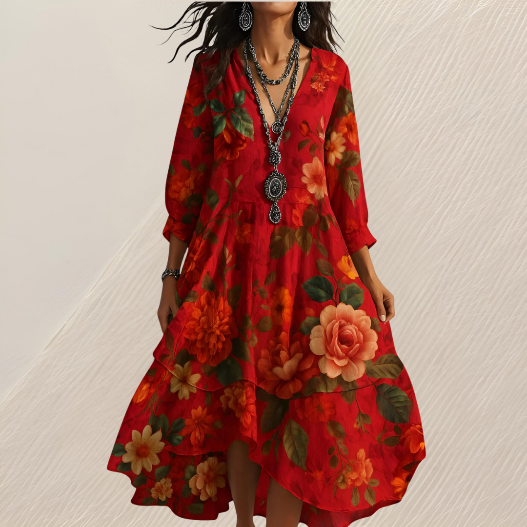 Luna | Summer Breeze Floral Dress