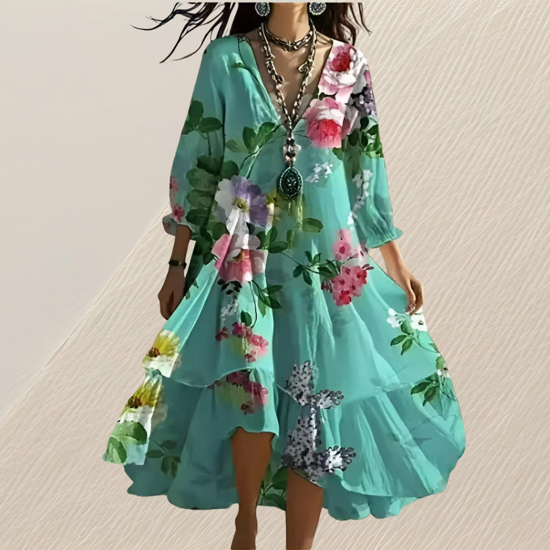 Luna | Summer Breeze Floral Dress