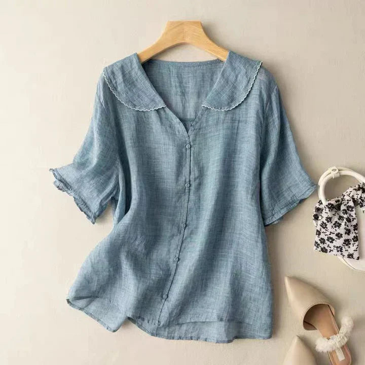 Aviana | Linen Blouse