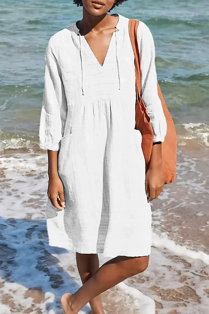 Hailey | Elegant Linen Dress