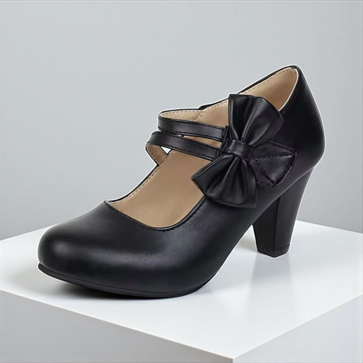 Olivia | Elegant Bow Heels