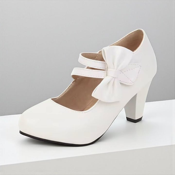 Olivia | Elegant Bow Heels