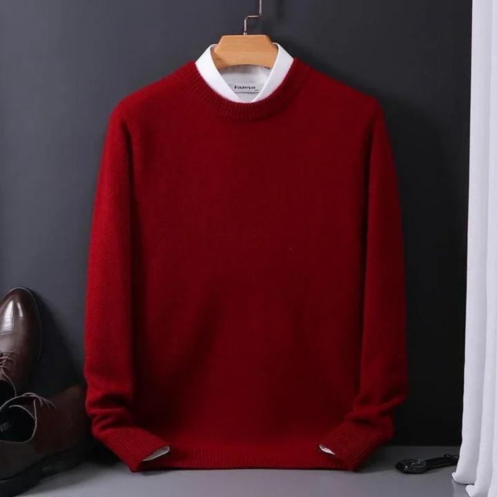 Thierry | Cashmere Round Neck Sweater