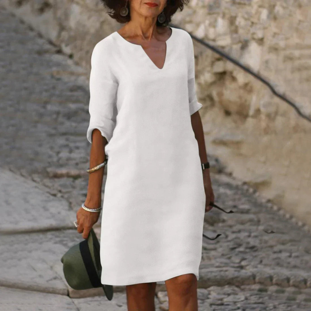 Alessia | Comfortable Linen Dress