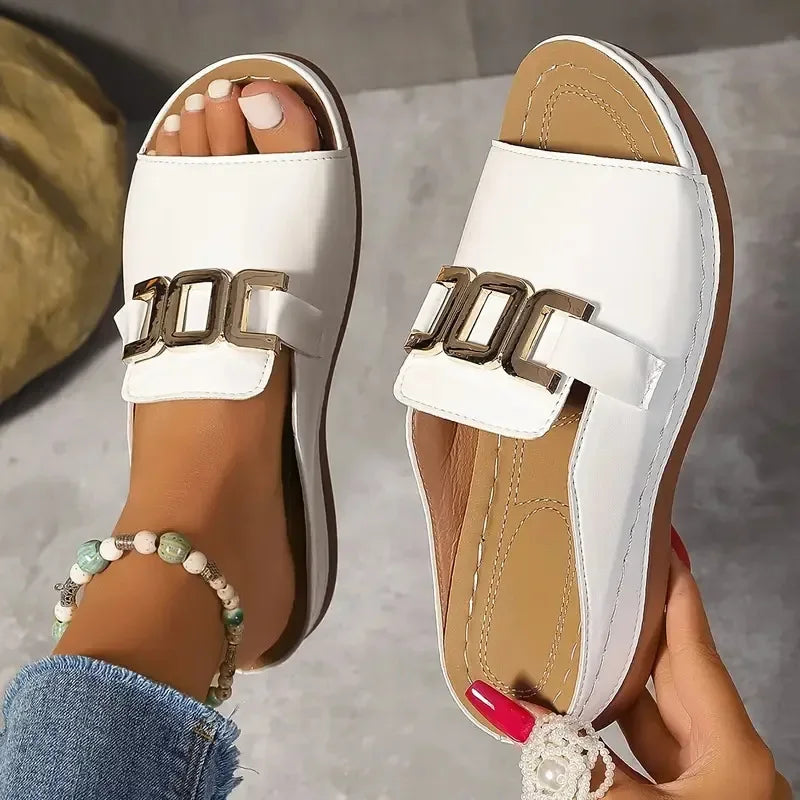 Lyanna | Thick Sole Wedge Sandals