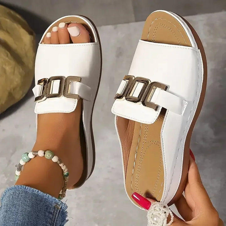 Lyanna | Thick Sole Wedge Sandals