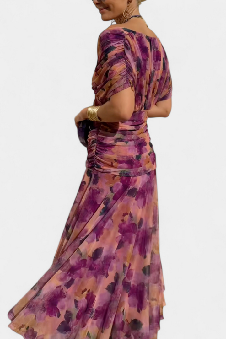 Raegan | Romantic Long Floral Dress