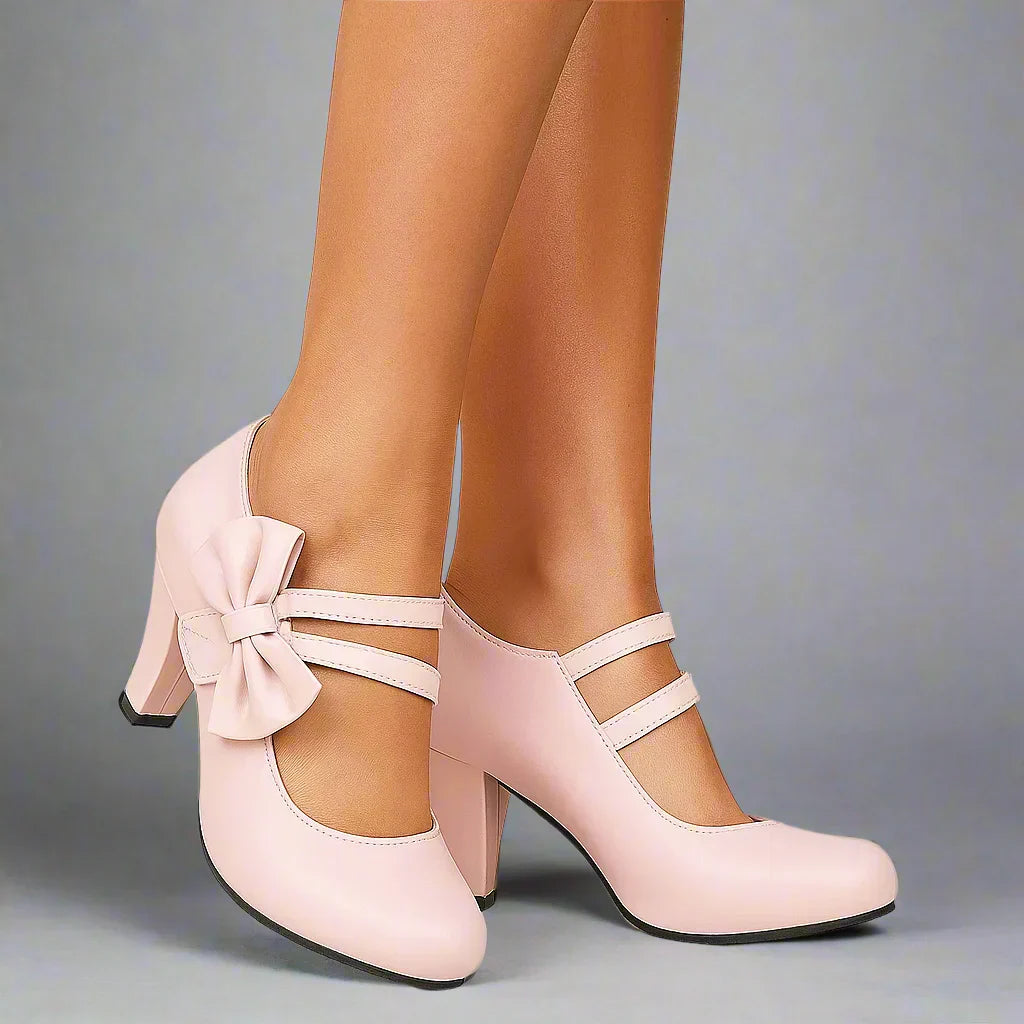 Olivia | Elegant Bow Heels