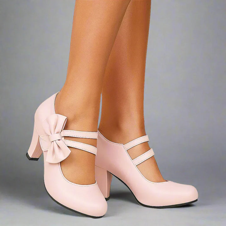 Olivia | Elegant Bow Heels