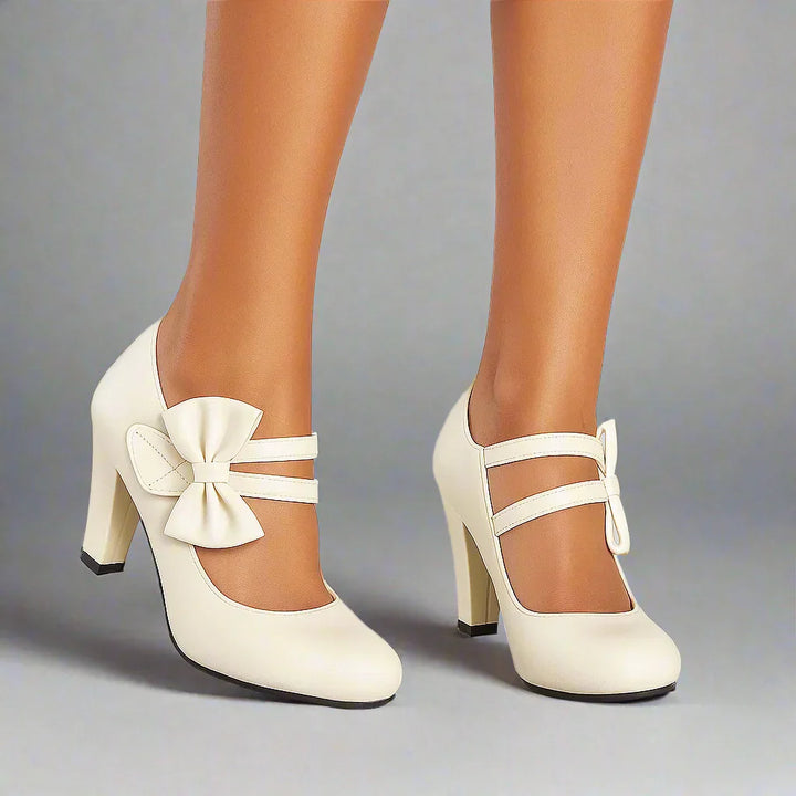 Olivia | Elegant Bow Heels