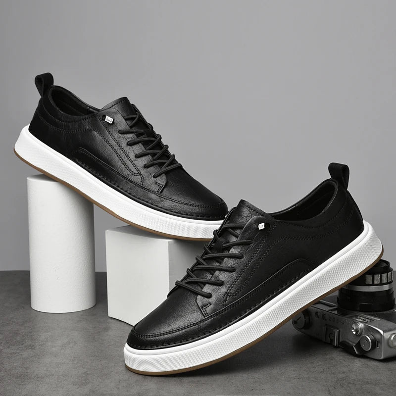 Berkeley | Genuine Faux Leather Sneakers