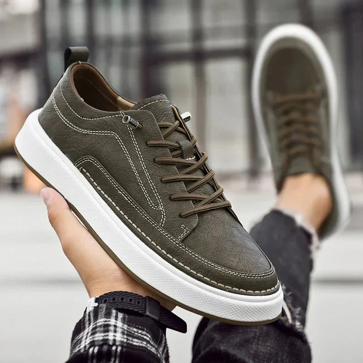 Berkeley | Genuine Faux Leather Sneakers