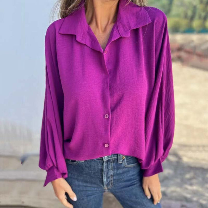 Elysa | Elegant Button Blouse