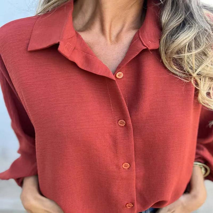Elysa | Elegant Button Blouse