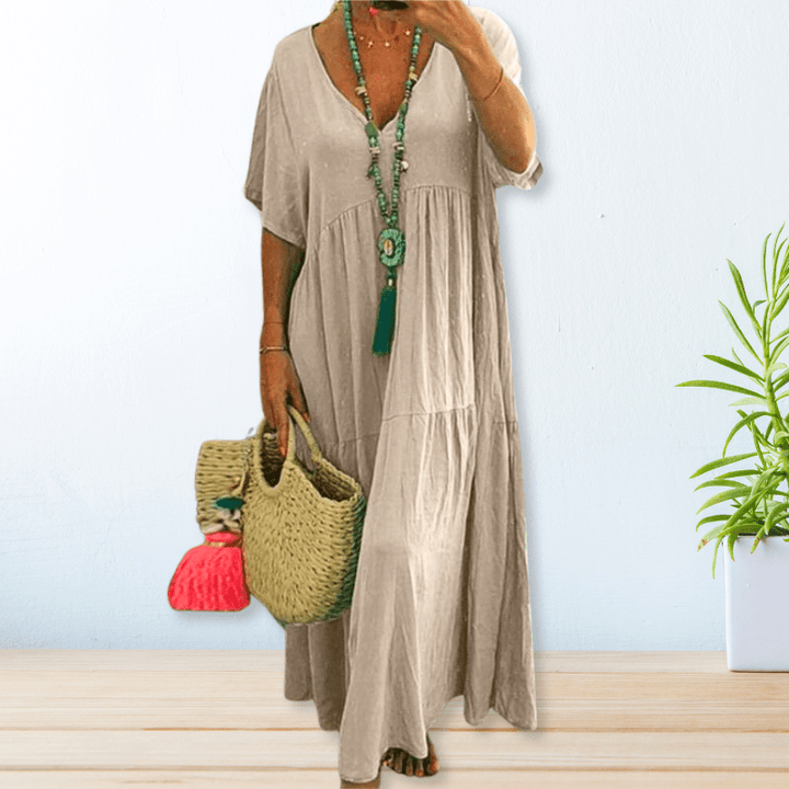 Emma | Airy Cotton-Linen Dress