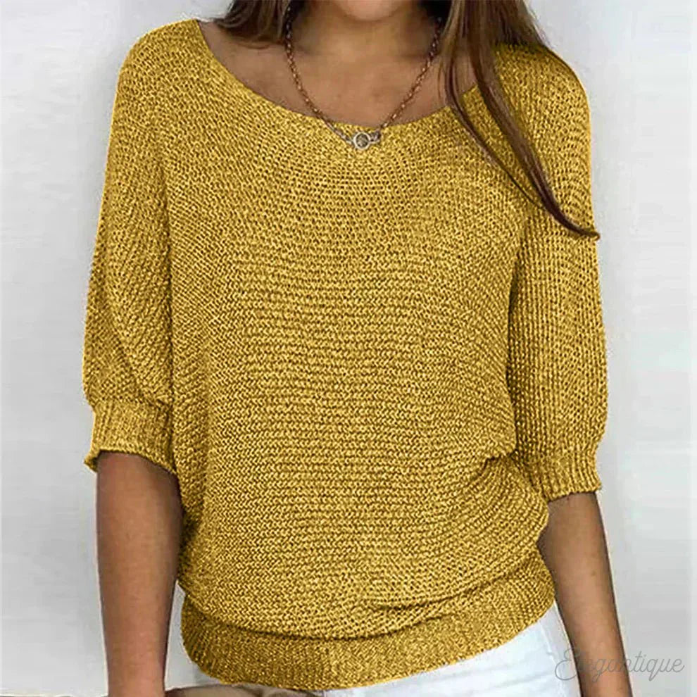 Eunice | Relaxed Knit Top