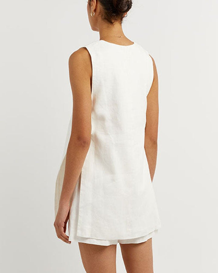 Averly | Elegant Sleeveless Two-Piece Set