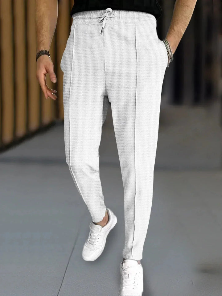 Ezra | Smart Casual Drawstring Trousers