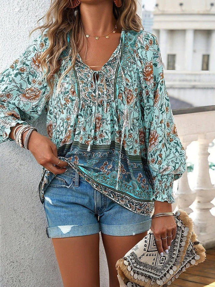 Helena | Summer Flowers Top