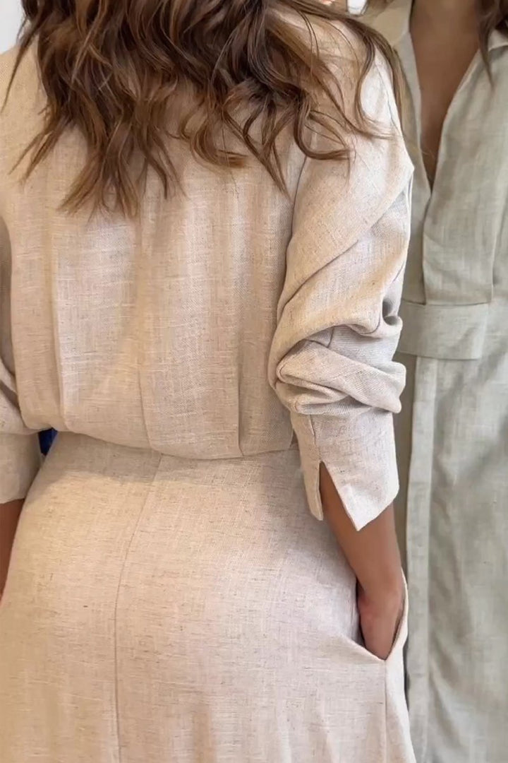 Isolde | V-Neck Maxi Dress