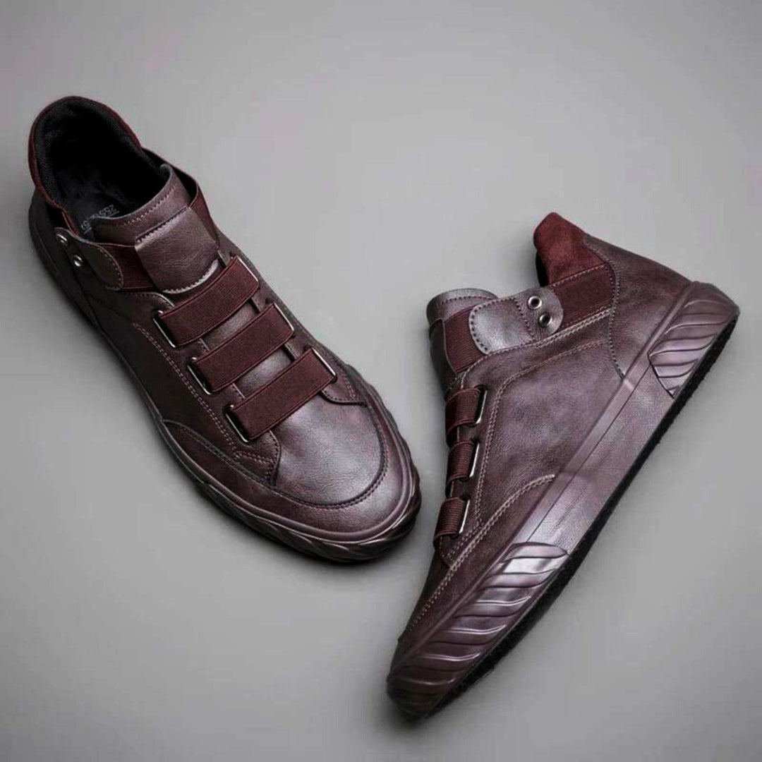 Lorenzo Bernini Genuine Faux Leather Shoes