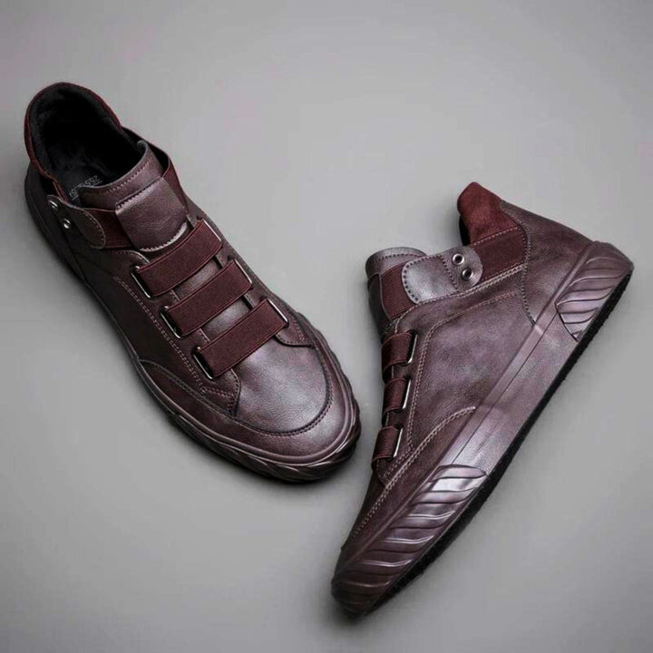 Lorenzo Bernini Genuine Faux Leather Shoes