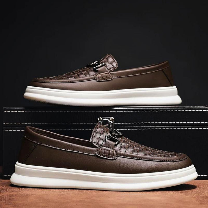 Lorenzo | Faux Leather Loafers