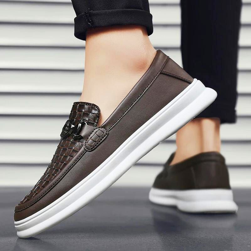 Lorenzo | Faux Leather Loafers