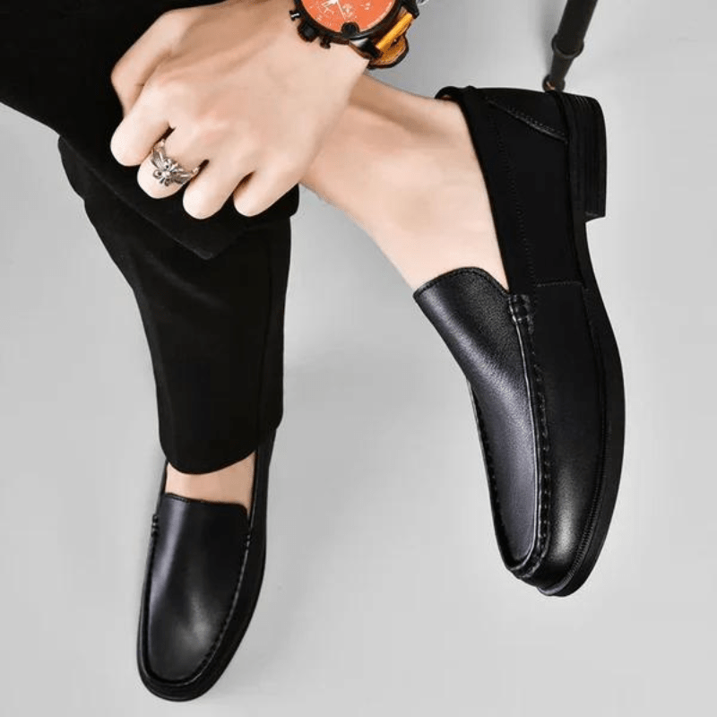 Lucas | Stylish Faux Leather Loafers