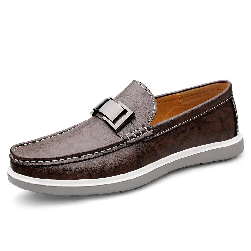 Lugano | Faux Leather Loafers