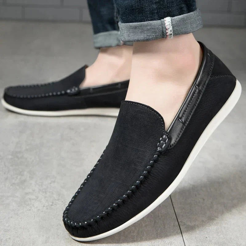 Matteo | Genuine Faux Leather Loafers