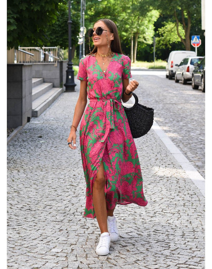 Nadia | Elegant Floral Dress