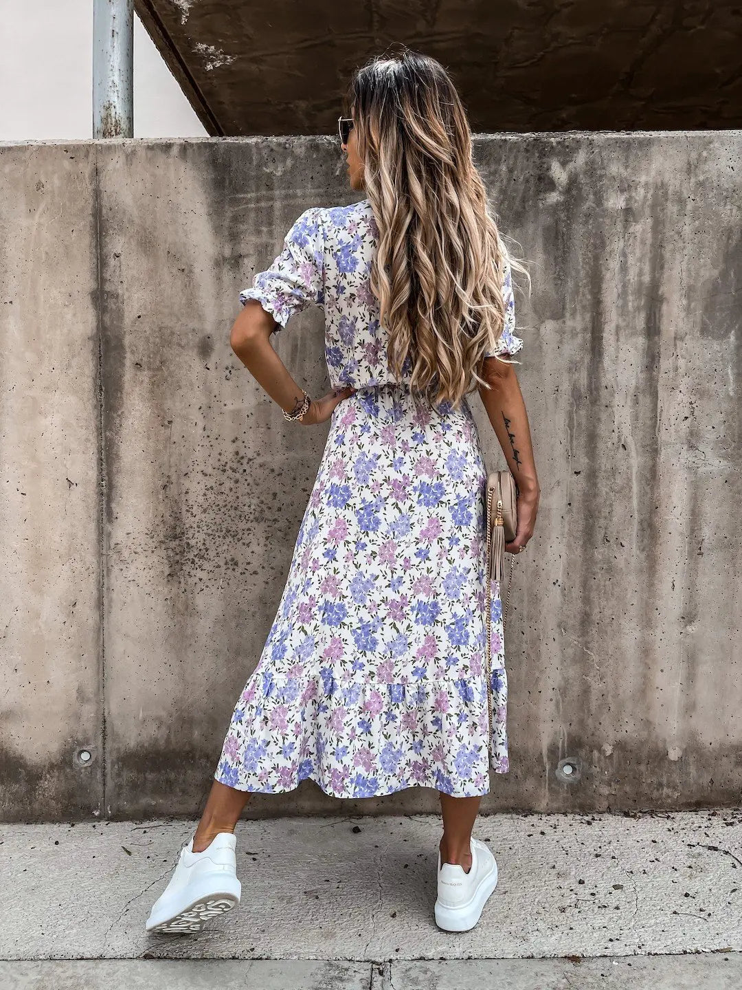 Naila | Elegant Floral Dress