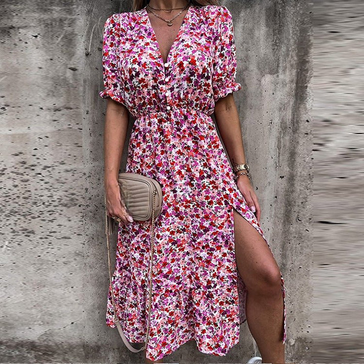 Naila | Elegant Floral Dress