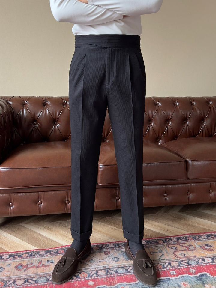 Evren | High-Waisted Gurkha Trousers
