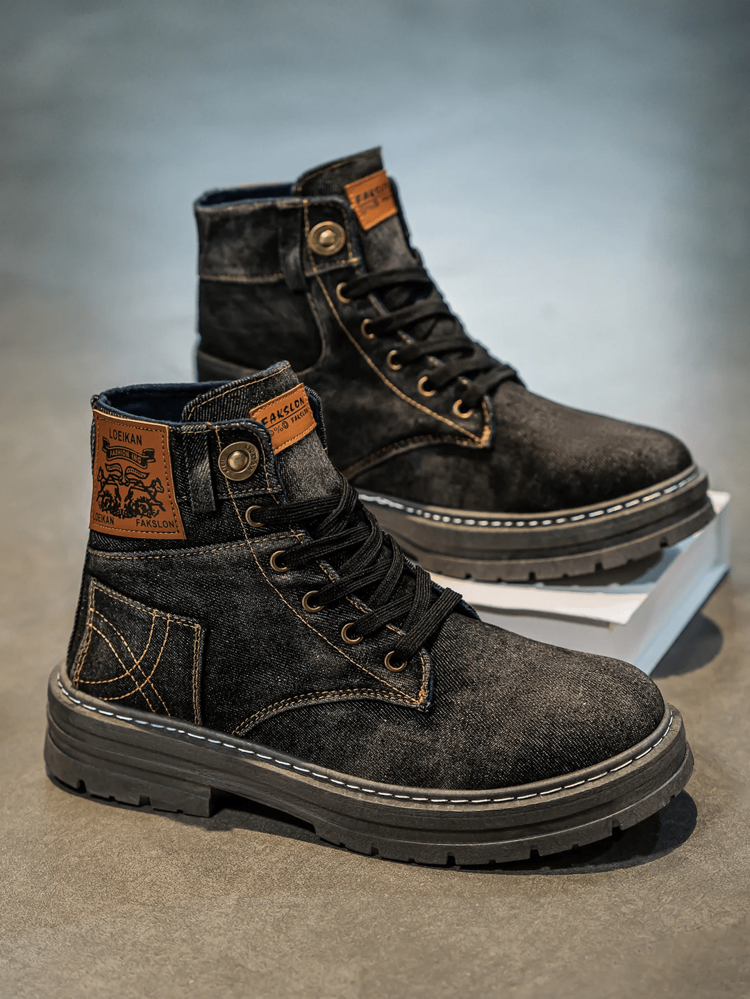 Otero | Stylish Denim Boots