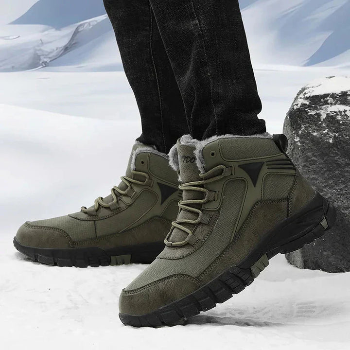 Ronan | Comfortable Winter Faux Leather Boots