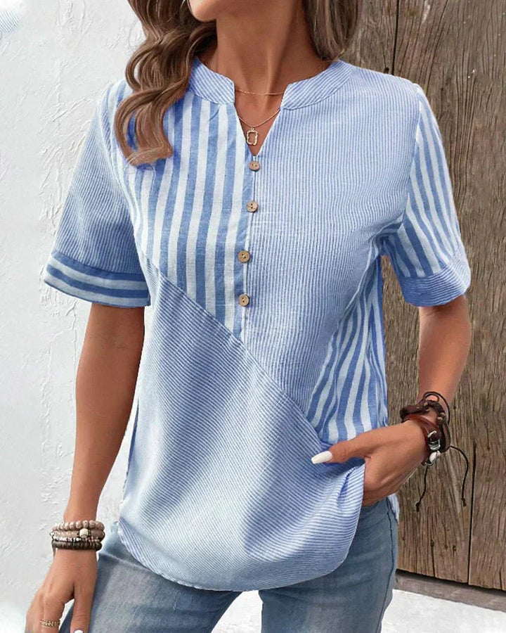 Sandra | Classic Striped Top