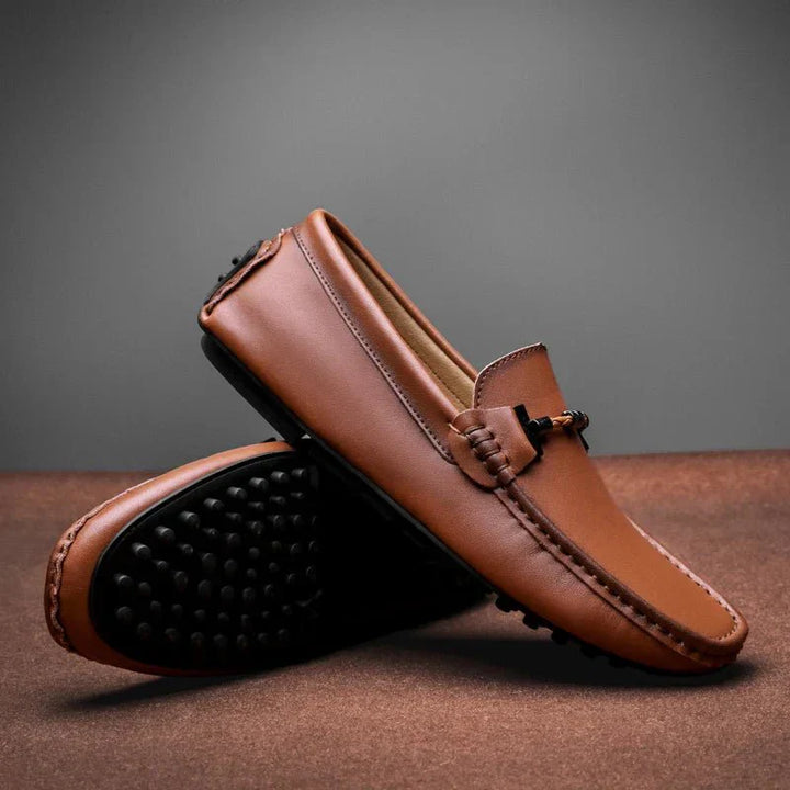 Corvin | Faux Leather Loafers