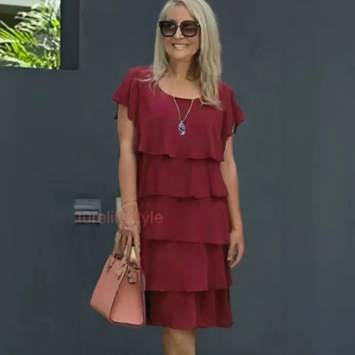 Lottie | Tiered Ruffle Dress